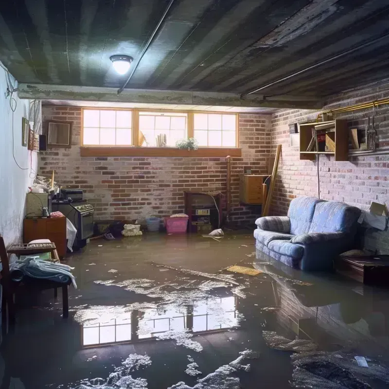 Flooded Basement Cleanup in Hickman County, KY